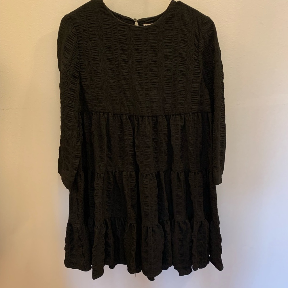 NWOT Black Zara Loose Dress